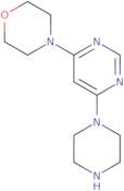 4-[6-(Piperazin-1-yl)pyrimidin-4-yl]morpholine