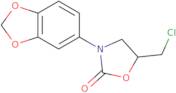 3-(1,3-Dioxaindan-5-yl)-5-(chloromethyl)-1,3-oxazolidin-2-one