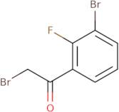 3-Bromo-2-fluorophenacyl bromide