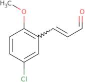 3-(5-Chloro-2-methoxyphenyl)prop-2-enal