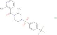 (S)-(2-Methyl-4-((4-(trifluoromethyl)phenyl)sulfonyl)piperazin-1-yl)(2-methylpyridin-3-yl)methanon…