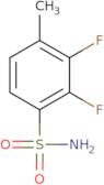 2,3-Difluoro-4-methylbenzene-1-sulfonamide