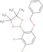 2-(6-(Benzyloxy)-2,3-difluorophenyl)-4,4,5,5-tetramethyl-1,3,2-dioxaborolane