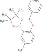 2-Benzyloxy-5-methylphenylboronic acid pinacol ester
