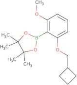 2-Cyclobutylmethoxy-6-methoxyphenylboronic acid pinacol ester