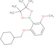 2-(2-Cyclohexylmethoxy-6-methoxyphenyl)-4,4,5,5-tetramethyl-[1,3,2]dioxaborolane