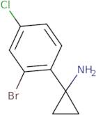 1-(2-Bromo-4-chlorophenyl)cyclopropylamine