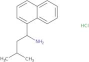 3-Methyl-1-(naphthalen-1-yl)butan-1-amine hydrochloride