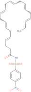 (4Z,7Z,10Z,13Z,16Z,19Z)-N-[(4-Nitrophenyl)sulfonyl]docosa-4,7,10,13,16,19-docosahexaenamide