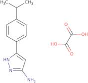 3-(4-Isopropylphenyl)-1H-pyrazol-5-amine oxalate