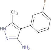 4-(3-Fluorophenyl)-3-methyl-1H-pyrazol-5-amine