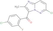 (4-Chloro-2-fluorophenyl)(6-chloro-2-methylimidazo[1,2-b]pyridazin-3-yl)methanone