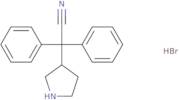 (R)-2,2-Diphenyl-2-(pyrrolidin-3-yl)acetonitrile hydrobromide
