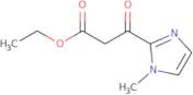 Ethyl 3-(1-methyl-1H-imidazol-2-yl)-3-oxopropanoate