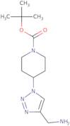 tert-Butyl 4-[4-(aminomethyl)-1H-1,2,3-triazol-1-yl]piperidine-1-carboxylate