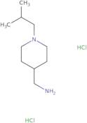 (1-Isobutylpiperidin-4-yl)methanamine dihydrochloride