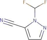 1-(Difluoromethyl)-1H-pyrazole-5-carbonitrile