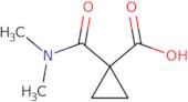 1-(Dimethylcarbamoyl)cyclopropane-1-carboxylic acid