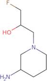 1-(3-Aminopiperidin-1-yl)-3-fluoropropan-2-ol