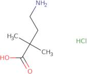 4-Amino-2,2-dimethylbutanoic acid HCl