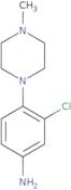 1-(4-Amino-2-chlorophenyl)-4-methylpiperazine