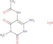 5-Acetamido-6-amino-3-methyluracil hydrate