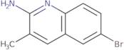 2-Amino-6-bromo-3-methylquinoline