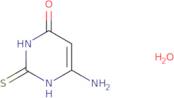 6-Amino-4-hydroxy-2-mercaptopyrimidine monohydrate