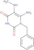 6-Amino-1-benzyl-5-methylaminouracil