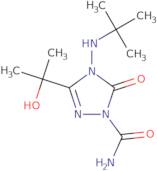 4-Amino-N-tert-butyl-3-(2-hydroxypropan-2-yl)-5-oxo-4,5-dihydro-1H-1,2,4-triazole-1-carboxamide