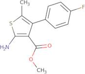 2-Amino-4-(4-fluorophenyl)-5-methylthiophene-3-carboxylic acid methyl ester
