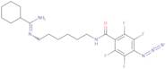 N-[6-[(Amino-cyclohexylmethylidene)amino]hexyl]-4-azido-2,3,5,6-tetrafluorobenzamide