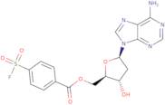 [(2R,3S,5R)-5-(6-Aminopurin-9-Yl)-3-Hydroxyoxolan-2-Yl]Methyl 4-Fluorosulfonylbenzoate