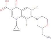 7-[2-(Aminomethyl)Morpholin-4-Yl]-1-Cyclopropyl-6,8-Difluoro-4-Oxoquinoline-3-Carboxylic Acid