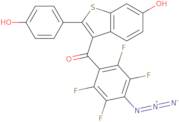 (4-Azido-2,3,5,6-Tetrafluorophenyl)-[6-Hydroxy-2-(4-Hydroxyphenyl)-1-Benzothiophen-3-Yl]Methanone