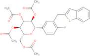 (1S)-1,5-Anhydro-1-C-[3-(benzo[b]thien-2-ylmethyl)-4-fluorophenyl]-D-glucitol 2,3,4,6-tetraacetate