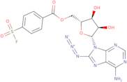 [(2R,3S,4R,5R)-5-(6-Amino-8-Azidopurin-9-Yl)-3,4-Dihydroxyoxolan-2-Yl]Methyl 4-Fluorosulfonylbenzo…