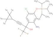 2-Amino-5-chloro-alpha-(cyclopropyl-d4-ethynyl)-4-isopropylsilyloxy-alpha-(trifluoromethyl)benzenemethanol