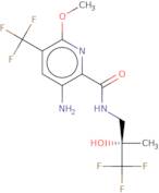 3-Amino-6-methoxy-N-[(2S)-3,3,3-trifluoro-2-hydroxy-2-methylpropyl]-5-(trifluoromethyl)-2-pyridinecarboxamide
