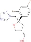 2,5-Anhydro-1,3,4-trideoxy-2-C-(2,4-difluorophenyl)-4-(hydroxymethyl)-1-(1H-1,2,4-triazol-1-yl)-D-threo-pentitol