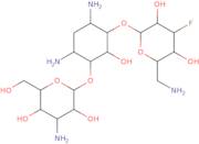 4-Amino-2-[4,6-Diamino-3-[6-(Aminomethyl)-4-Fluoro-3,5-Dihydroxyoxan-2-Yl]Oxy-2-Hydroxycyclohexyl]Oxy-6-(Hydroxymethyl)Oxane-3,5-Dio l