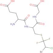 (4S)-4-Amino-5-[[(2R)-3-(2-Bromo-2-Chloro-1,1-Difluoroethyl)Sulfanyl-1-(Carboxymethylamino)-1-Oxopropan-2-Yl]Amino]-5-Oxopentanoic A cid