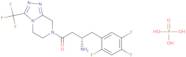 7-[(3S)-3-Amino-1-oxo-4-(2,4,5-trifluorophenyl)butyl]-5,6,7,8-tetrahydro-3-(trifluoromethyl)-1,2,4-triazolo[4,3-a]pyrazine phosphate (1:1)