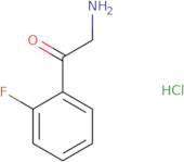 2-amino-1-(2-fluorophenyl)ethanone;hydrochloride