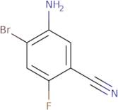 5-amino-4-bromo-2-fluorobenzonitrile
