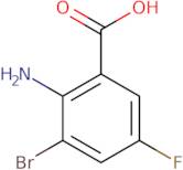 2-amino-3-bromo-5-fluorobenzoic Acid