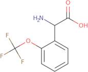 2-amino-2-[2-(trifluoromethoxy)phenyl]acetic Acid