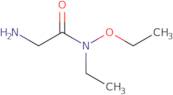 2-Amino-N-ethoxy-N-ethyl-acetamide