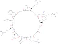 10H-[1,2,5,8,11,14,17,20,23,26,29,32,35]Dithiaundecaazacyclooctatriacontino[11,10-b]isoquinoline,cyclic peptide derivative