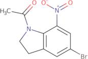1-Acetyl-5-bromo-7-nitro-2,3-dihydro-1H-indole
